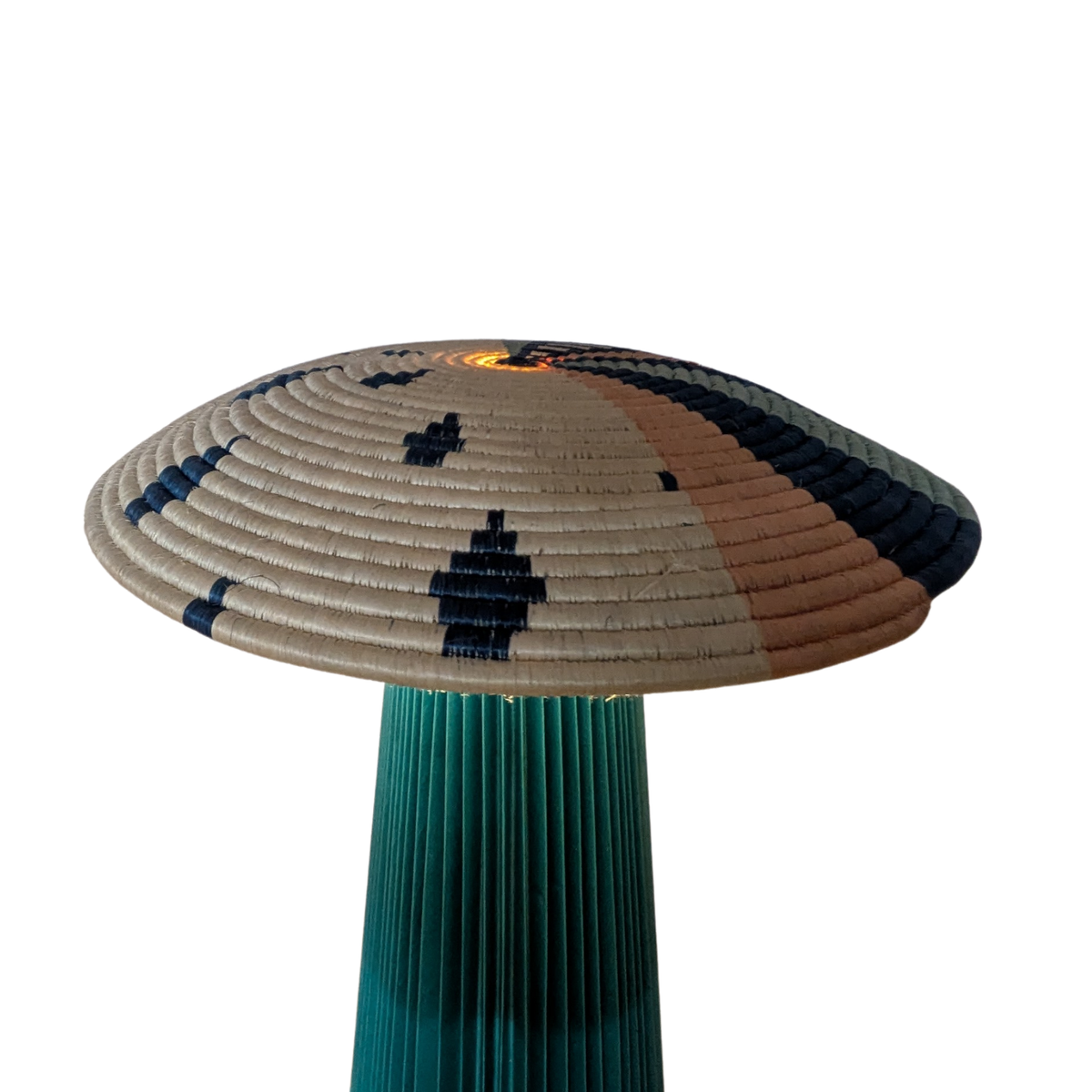 Tall Uyoga in Turquoise